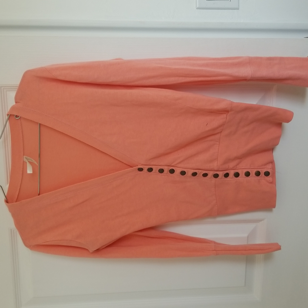 Pink coral cardigan